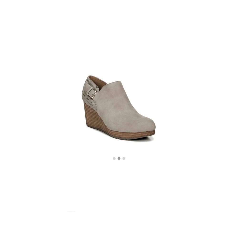 Dr. Scholl's Wynter Wedge Taupe Bootie Shoe Size 10 NWOB